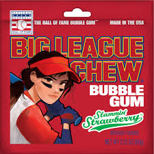 Big League Chew Strawberry 60g