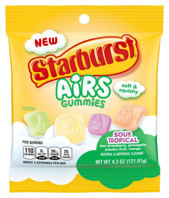 Starburst Tropical 122g