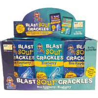 Ka-Bluey Blue Raspberry Blast Sour Crackles 10g