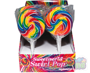 Sweetworld Swirl Pop Rainbow 50g