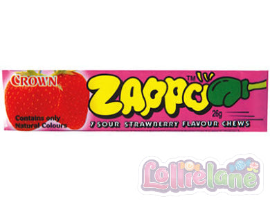 Zappo Chew Strawberry 26g